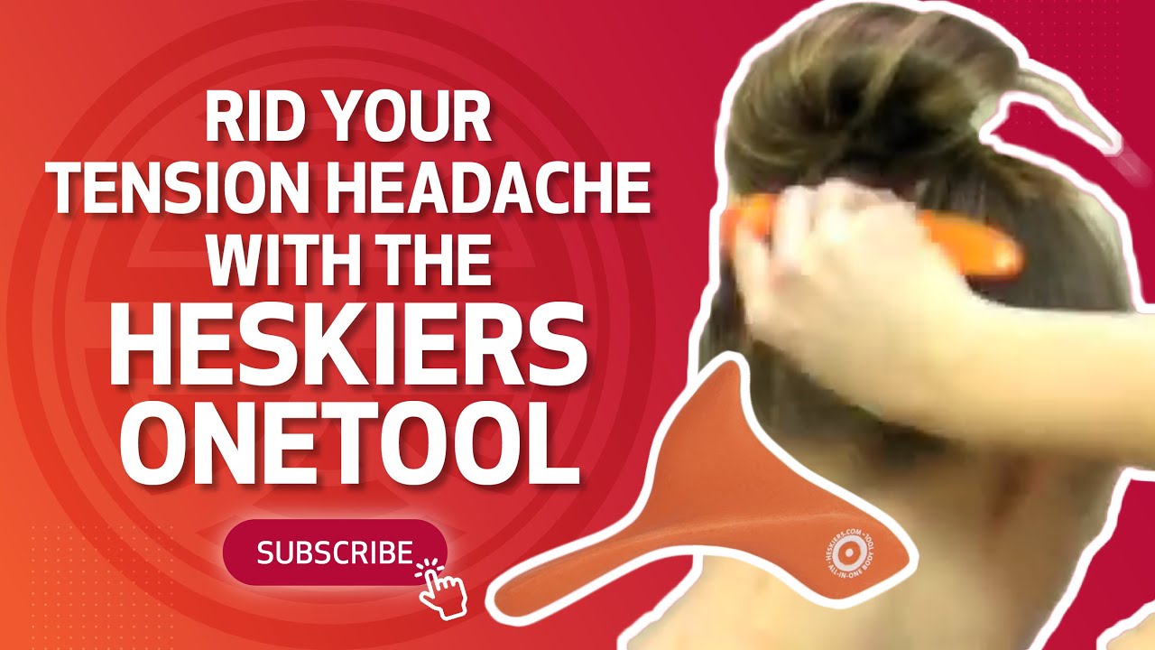 Tension Headache Relief with the Heskiers OneTool - Demonstration with Martin Heskier