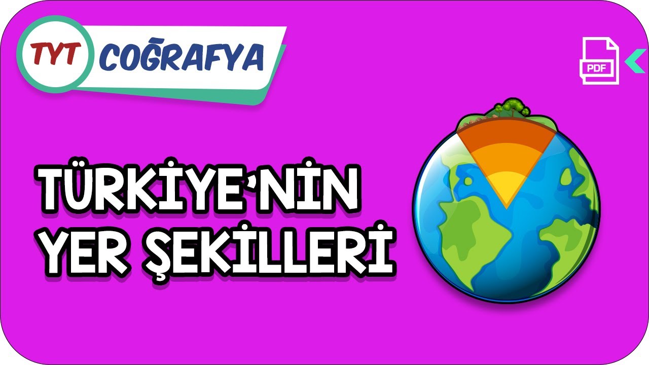 Türkiye'nin Yer Şekilleri | TYT Hızlanış Kampı    #Kamp2021
