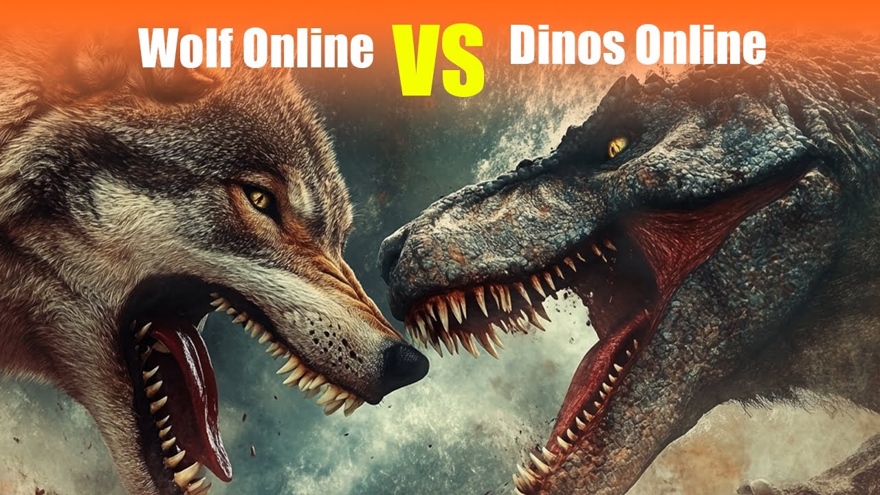 Dinos Online Vs Wolf Online And Demon