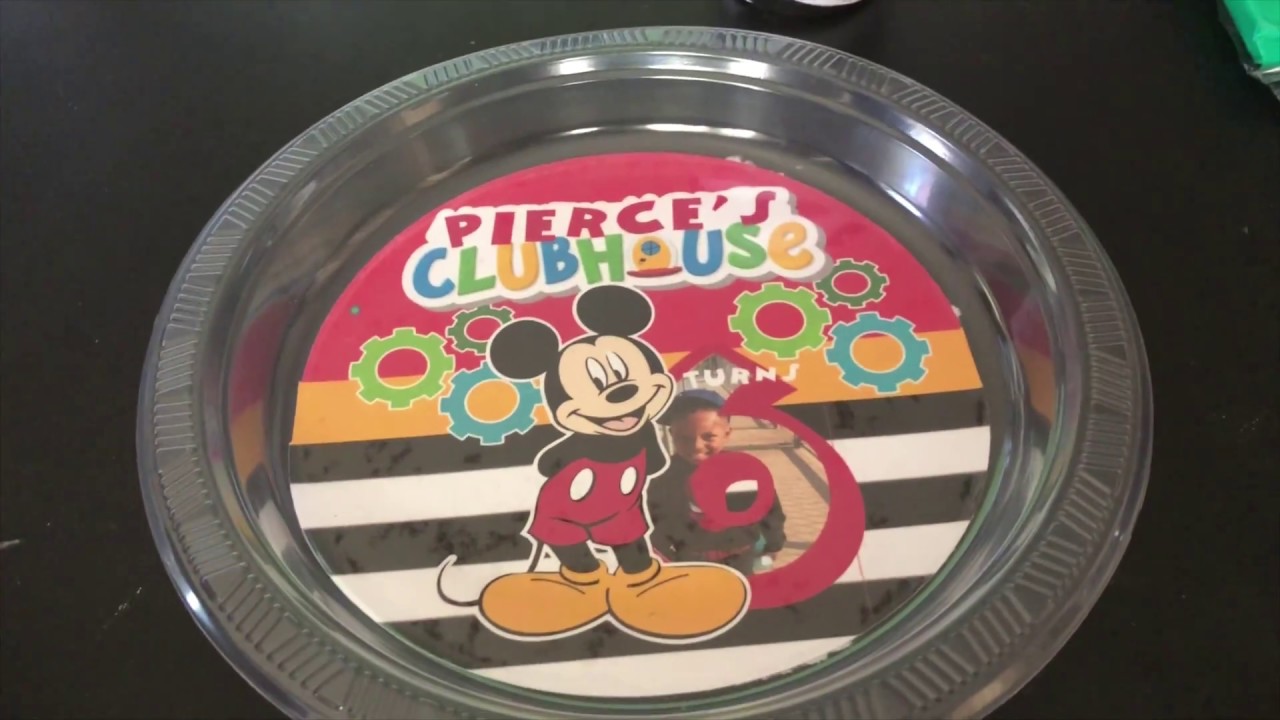 Plate labels with Xyron Creative Station |  Make it with Cricut | Tam's Sweet Life