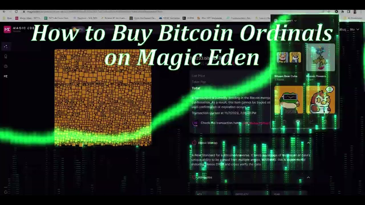 How to Buy Bitcoin Ordinals on Magic Eden (Step-by-step Guide to Buying BTC Ordinals)