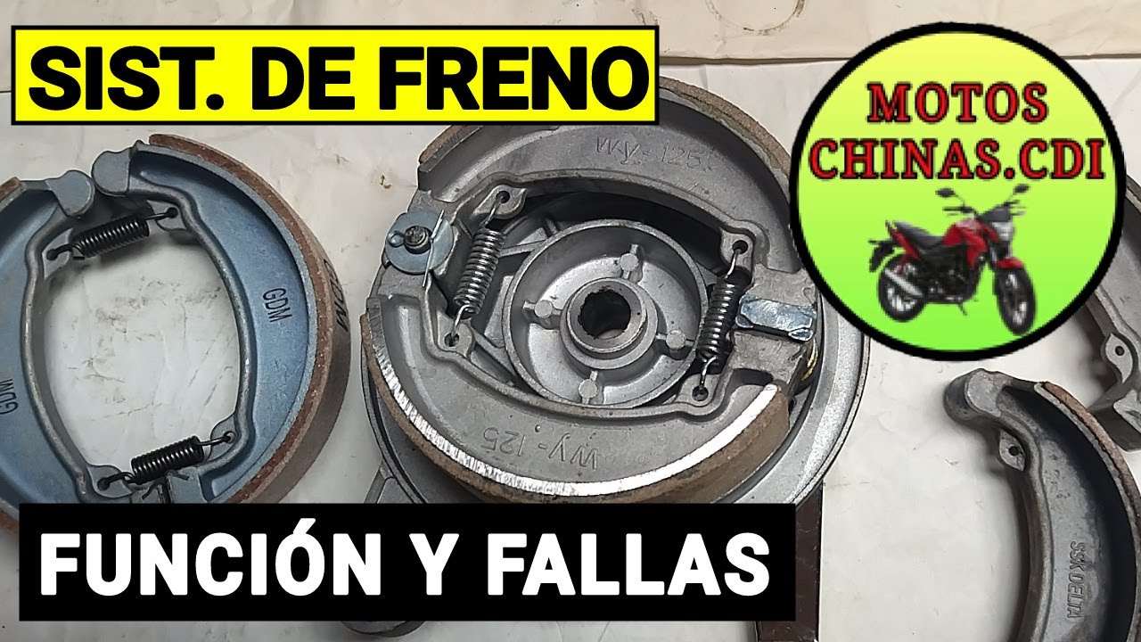 Zapatas de freno. 😎💔Función y Fallas