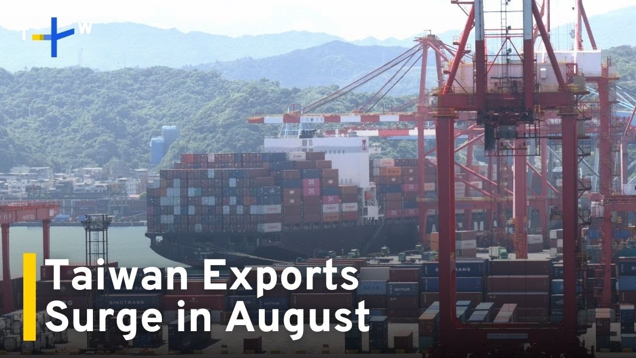 Taiwan Exports Surpass South Korea for First Time, Driven by AI, Chips｜TaiwanPlus News