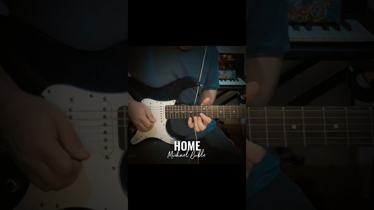 Home by Michael Buble &bull; Solo Guitar Cover #leadguitar #michaelbuble #shorts #guitarcover #music
