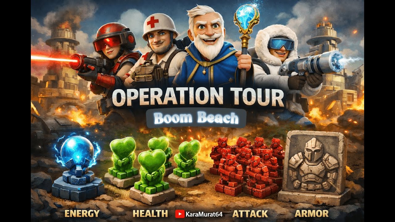 Boom Beach - Operation Tour - ALL SOLO