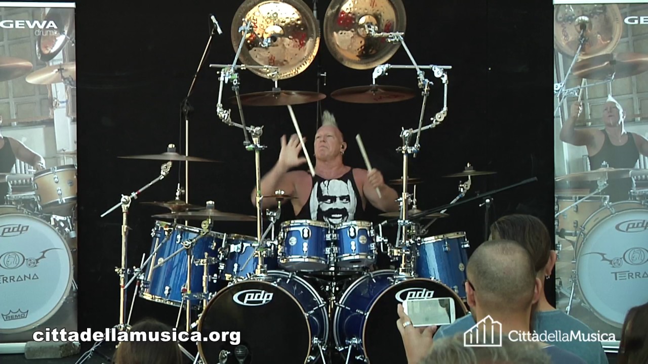 MIKE TERRANA - Drum Clinic