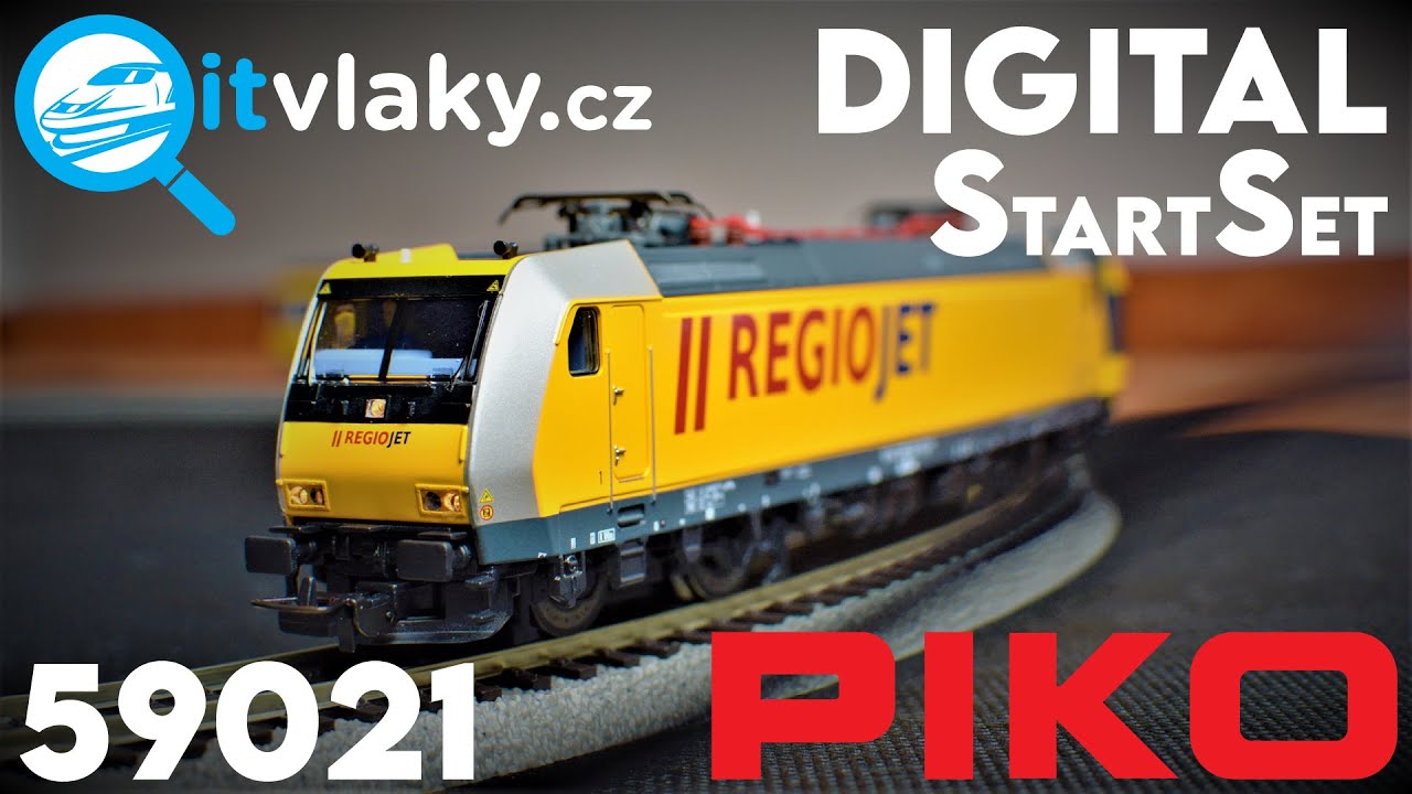 H0 Digitální start set RegioJet - itvlaky.cz - 59021