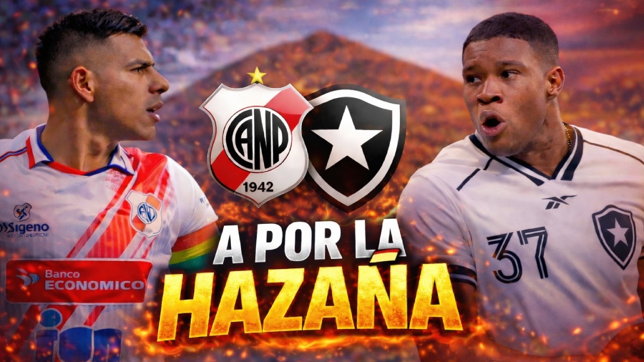NACIONAL POTOSÍ QUIERE HACER HISTORIA ANTE EL BOTAFOGO
