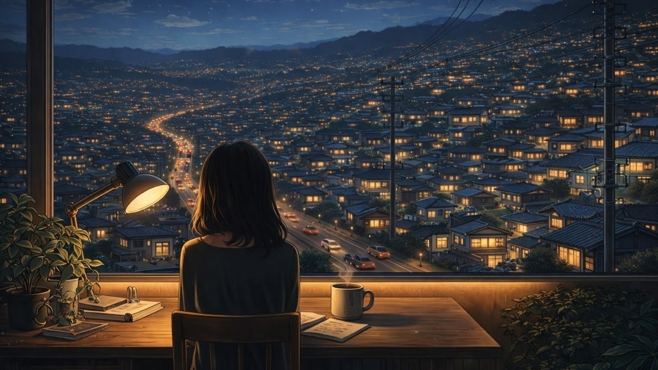 Quiet Night Desk &mdash; Soft Jazz Piano for Focus & Calm Thinking | Study, Work, Relax