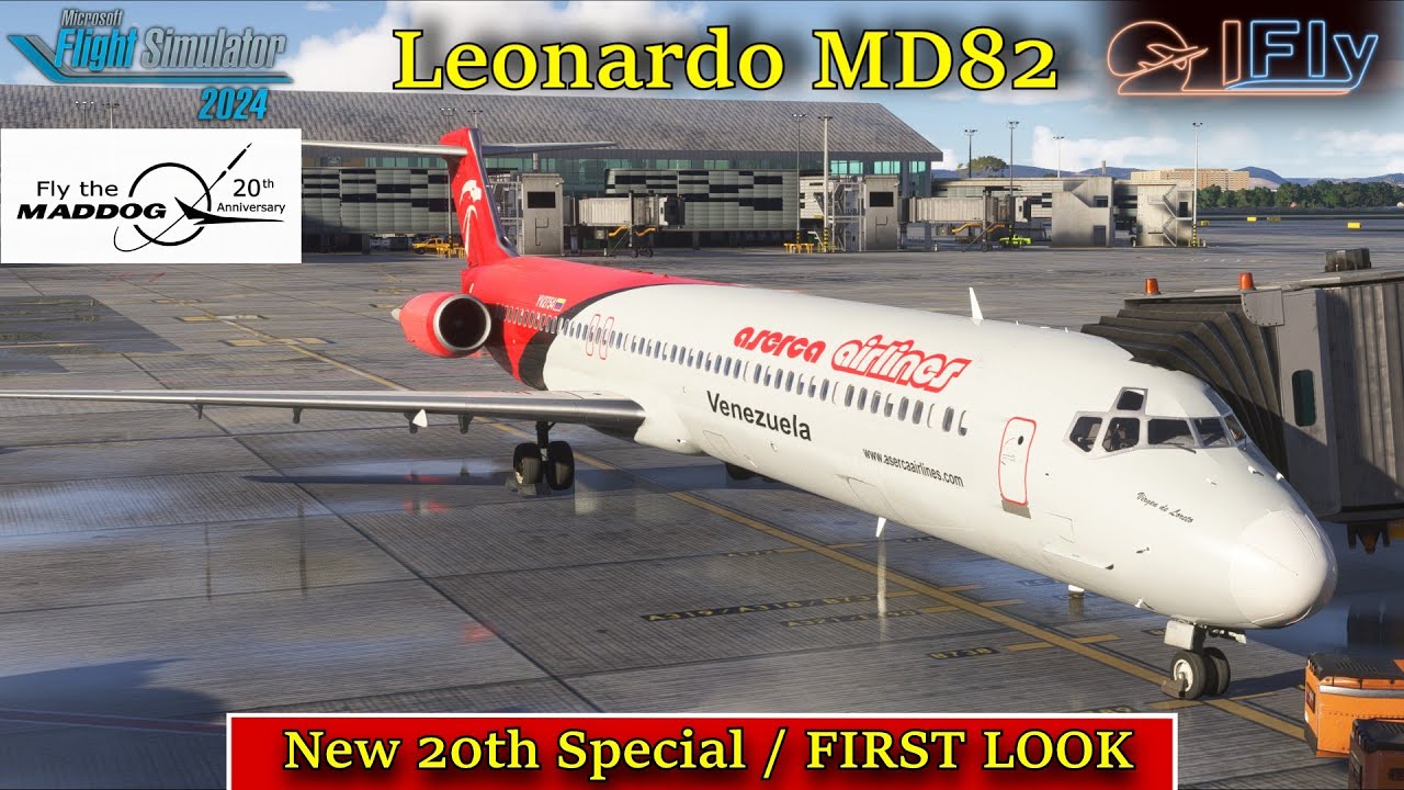 MSFS24 | NEW LEONARDO MADDOG| 20th ANNIVERSARY / FIRST LOOK | #msfs2024 #inibuilds  #leonardo