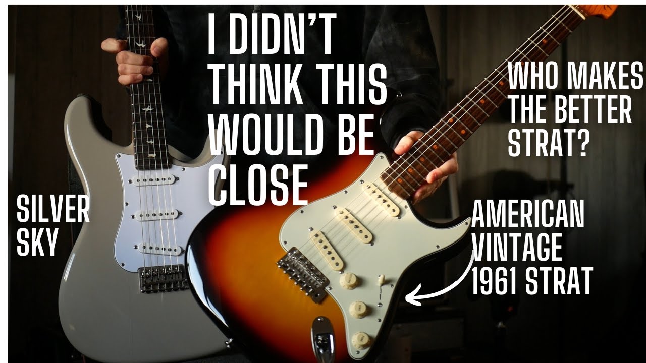 Кто делает лучший страт? PRS Silver Sky против Fender American Vintage II 1961 Strat