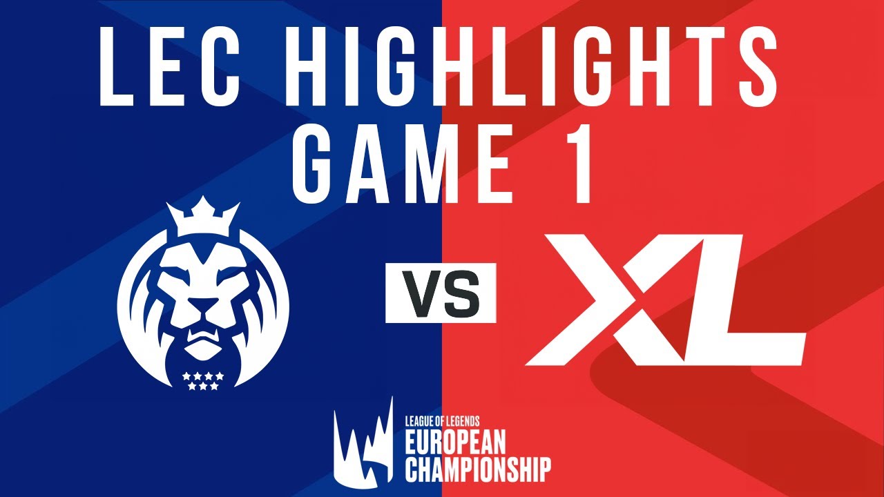 MAD vs XL Highlights GAME 1 | LEC Season Finals 2023 | MAD Lions vs EXCEL