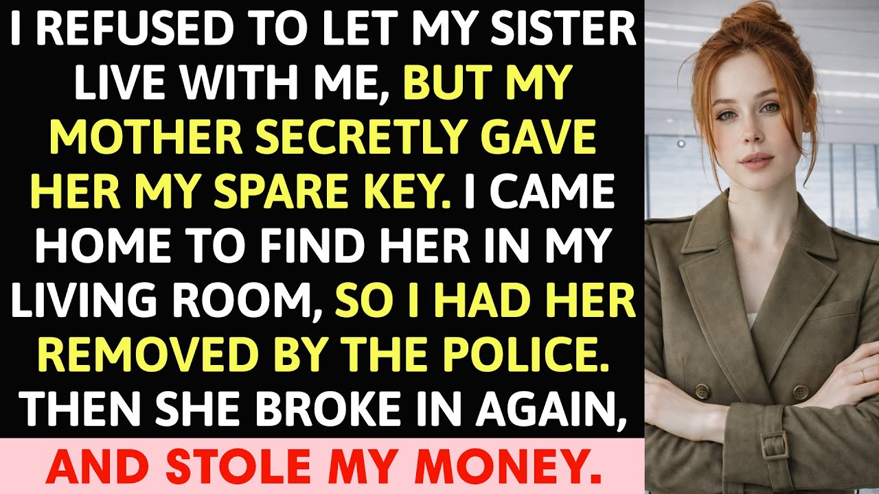 I Refused To Let My Sister Live With Me, But My Mother Gave Her My Keys…