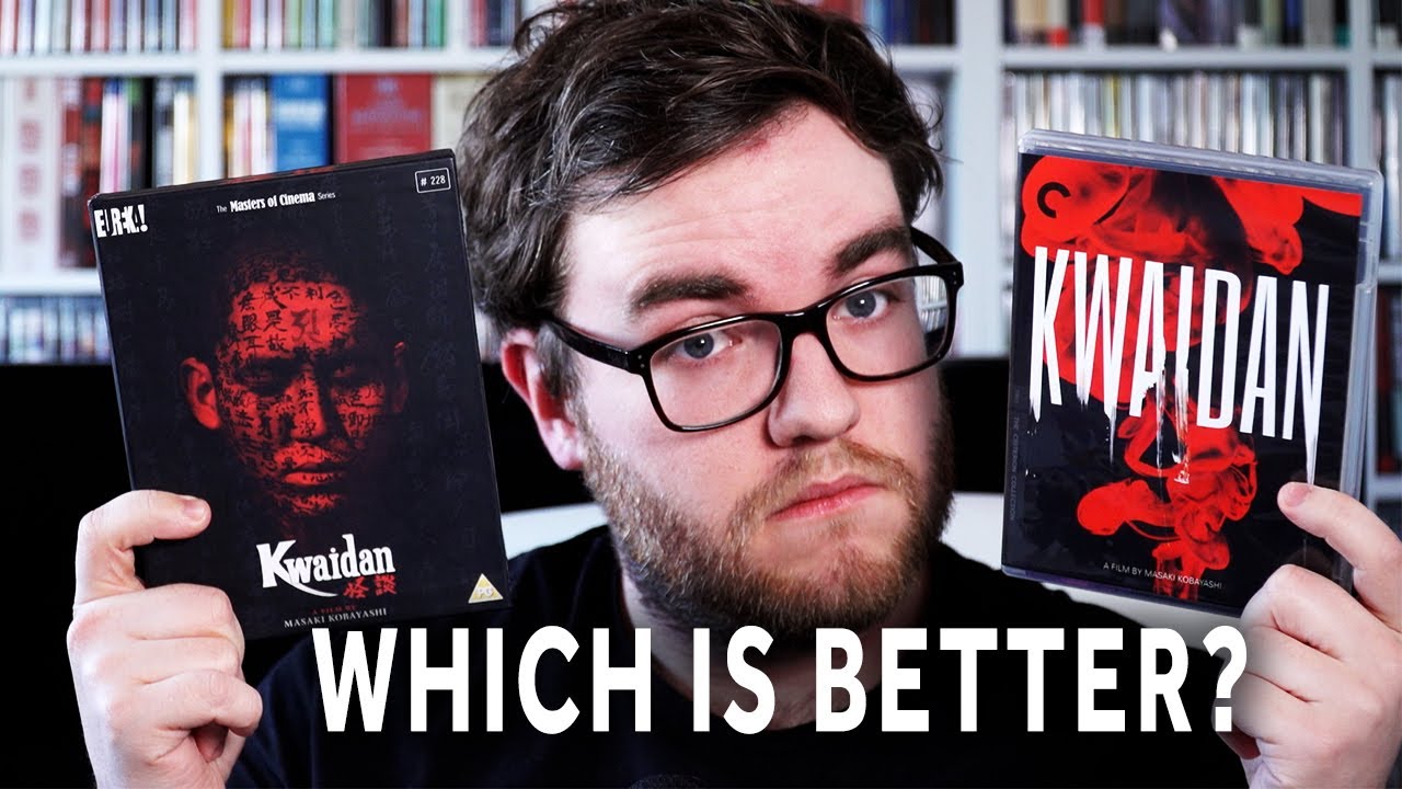 Kwaidan - Masters of Cinema Blu-ray Unboxing vs Criterion Collection