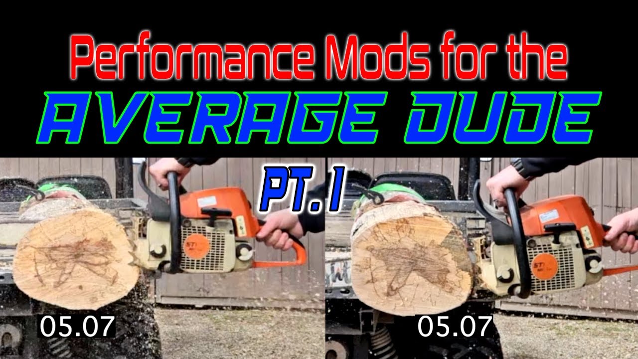 Average Dude Mods Pt 1- Chains Stihl MS290 029 290 390 039