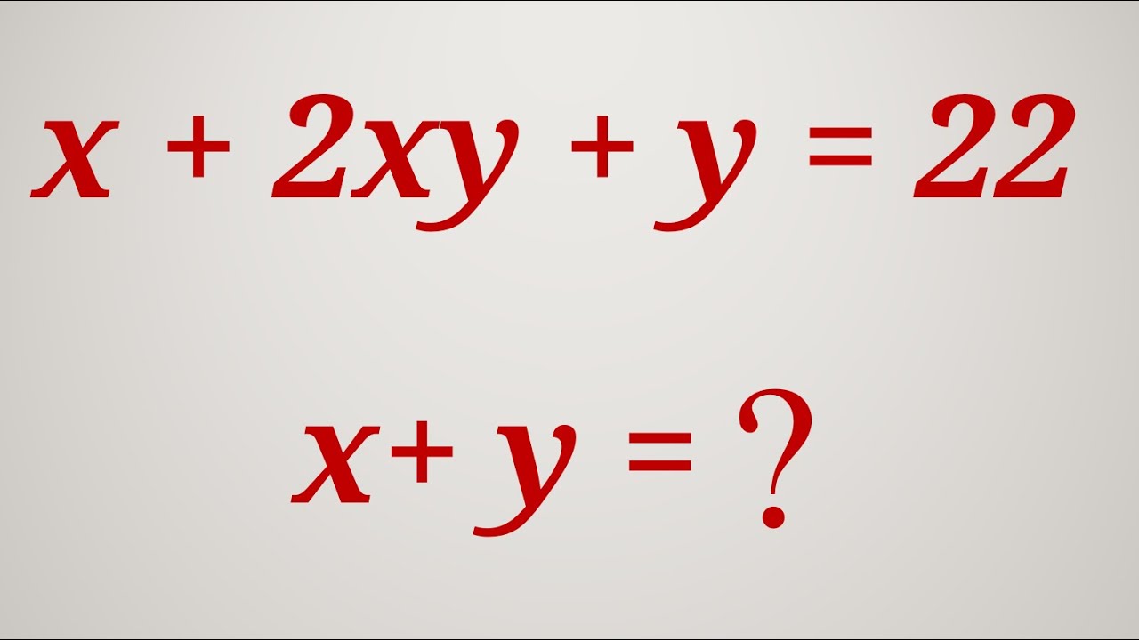 Generalization of Simon's Favorite Factoring Trick (SFFT) | Olympiad Math Questions Preparation 2022