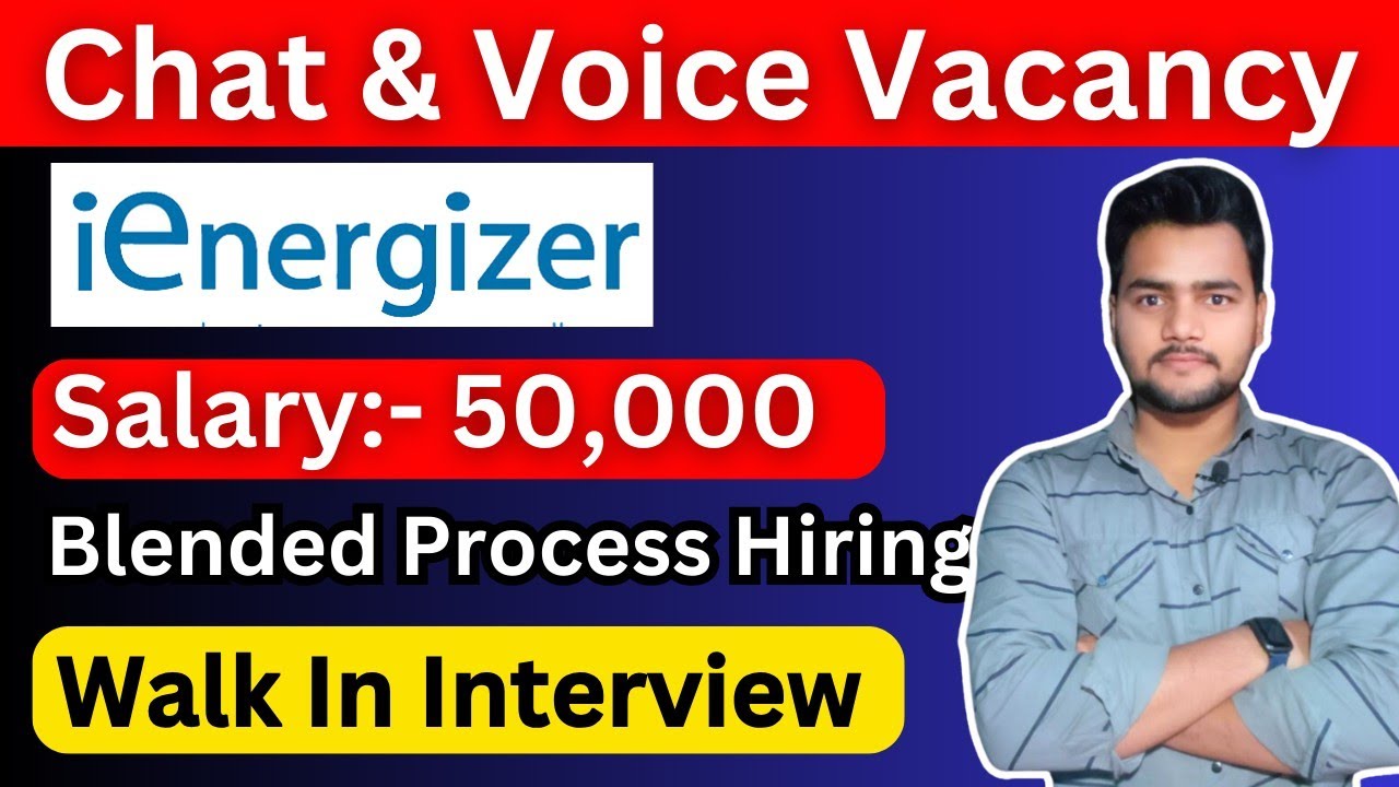 iEnergizer Recruitment | Chat process 2024 | iEnergizer noida sector 60 | iEnergizer Jobs | Jobs