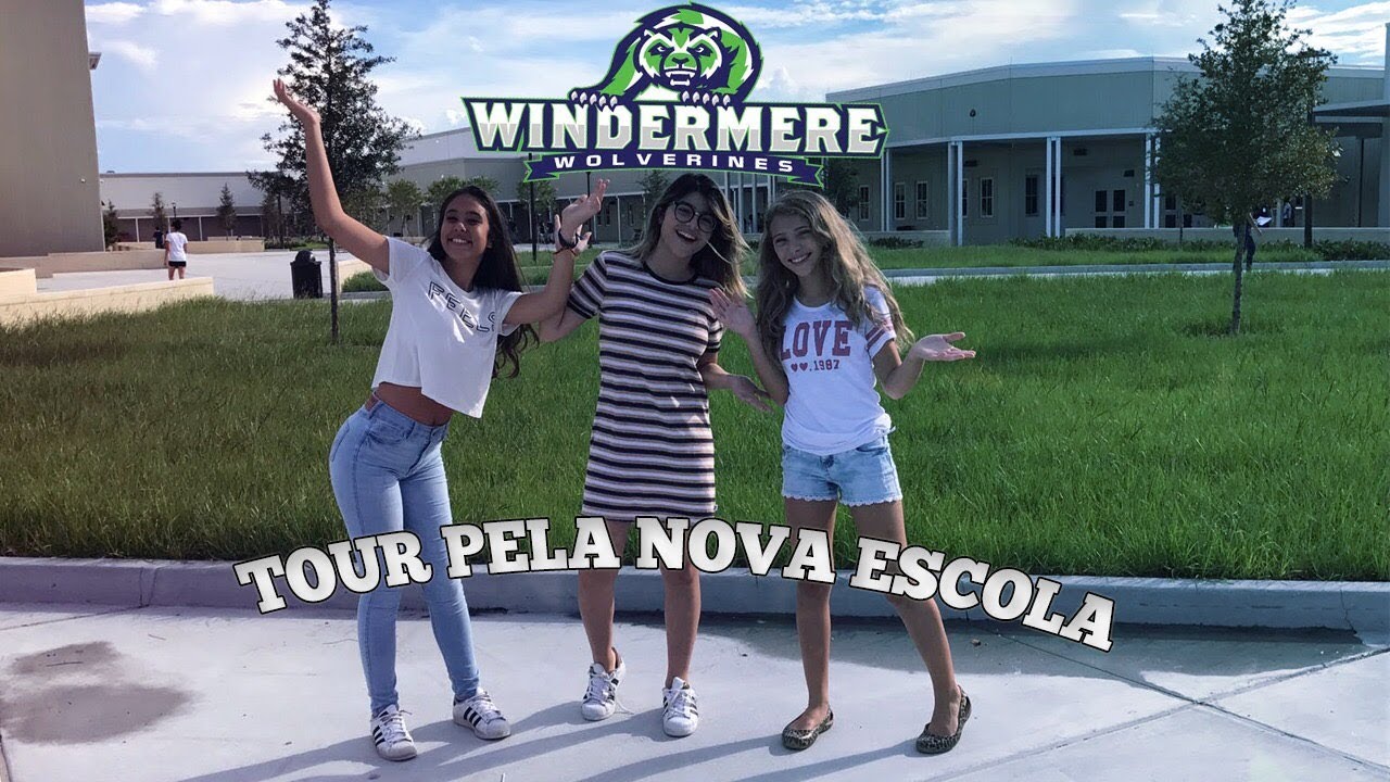 TOUR PELA MINHA NOVA ESCOLA WINDERMERE HIGH SCHOOL #27