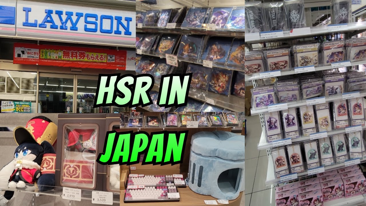 All the HSR Merch in Japan!