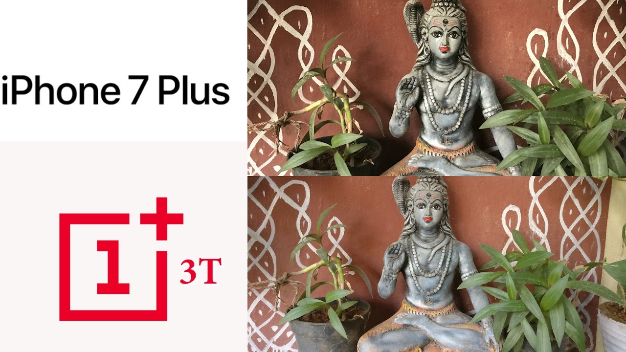 Iphone 7 plus vs Oneplus 3T Camera Faceoff!