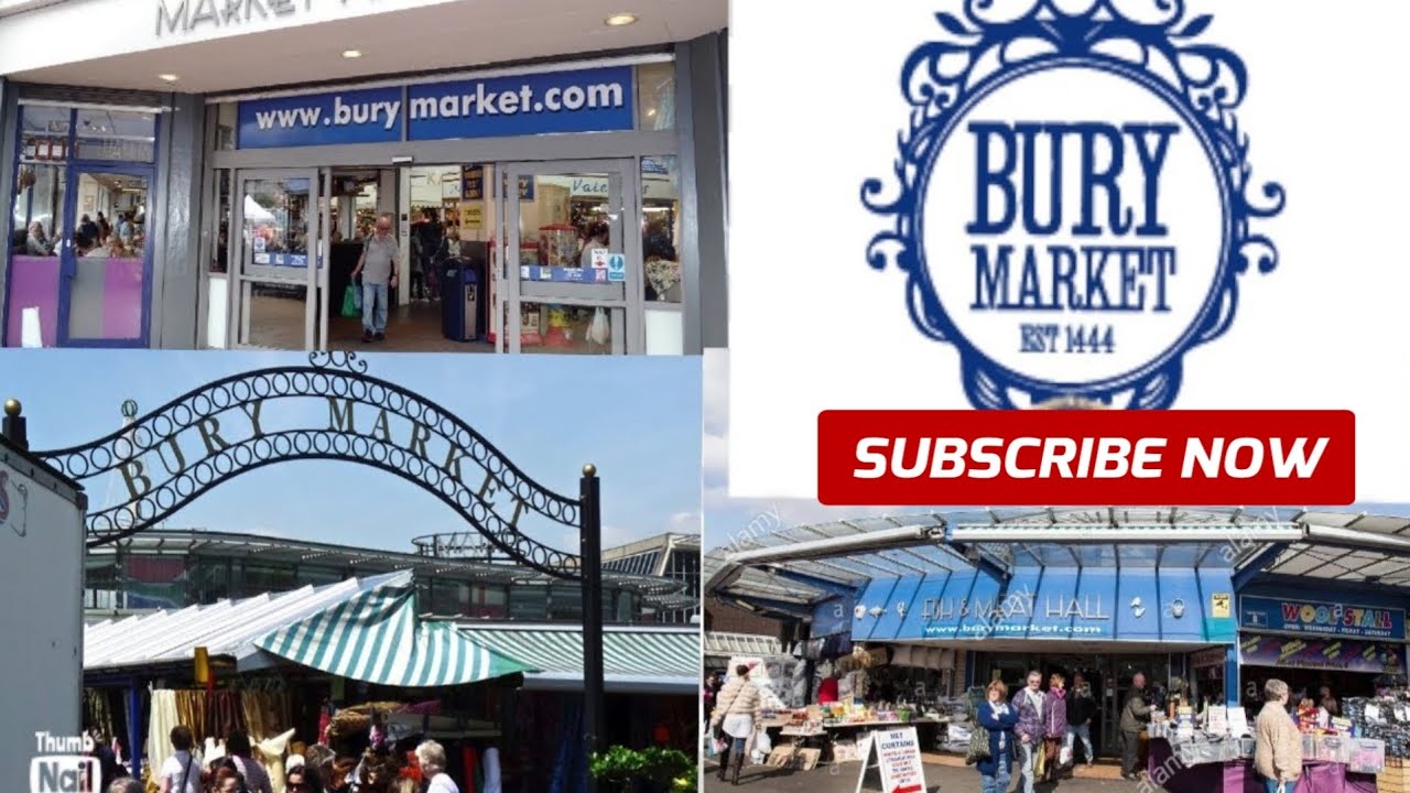 TRIP TO WORLD  FAMOUS  BURY  MARKET MANCHESTER/BURY  INDOOR