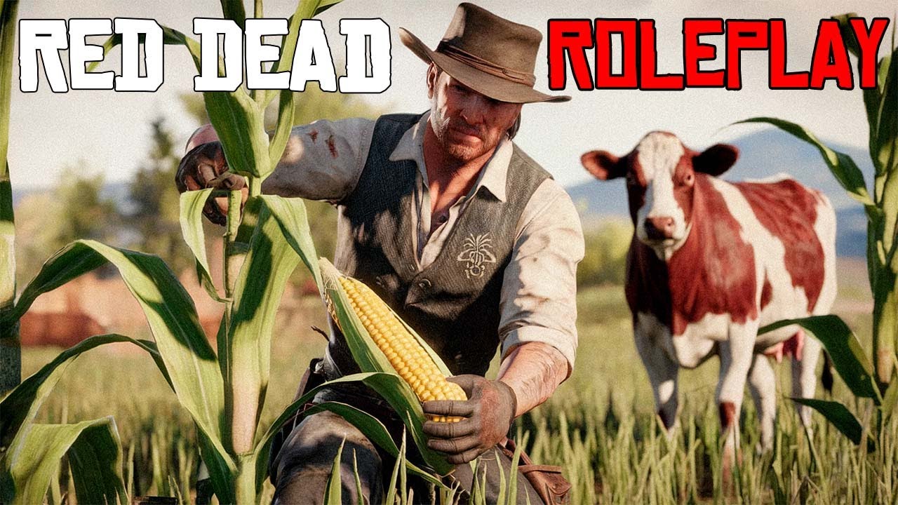 INÍCIO DE VIDA NA ROÇA NO RED DEAD REDEMPTION ROLEPLAY