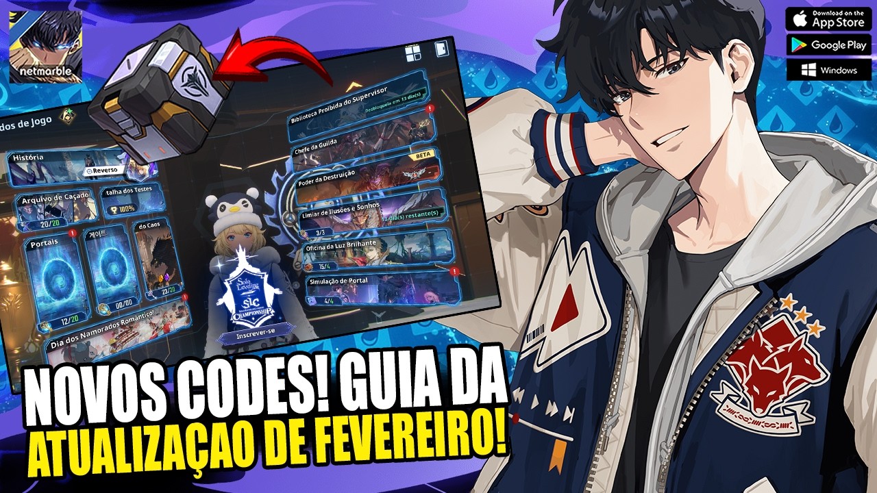GUIA DA ATUALIZAÇÃO DE FEVEREIRO - NOVAS RUNAS - GUIA DOS EVENTOS E MUITO MAIS - SOLO LEVELING ARISE