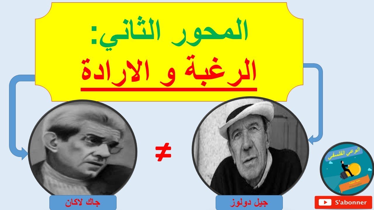المحور الثاني الرغبة و الارادة اولى باك