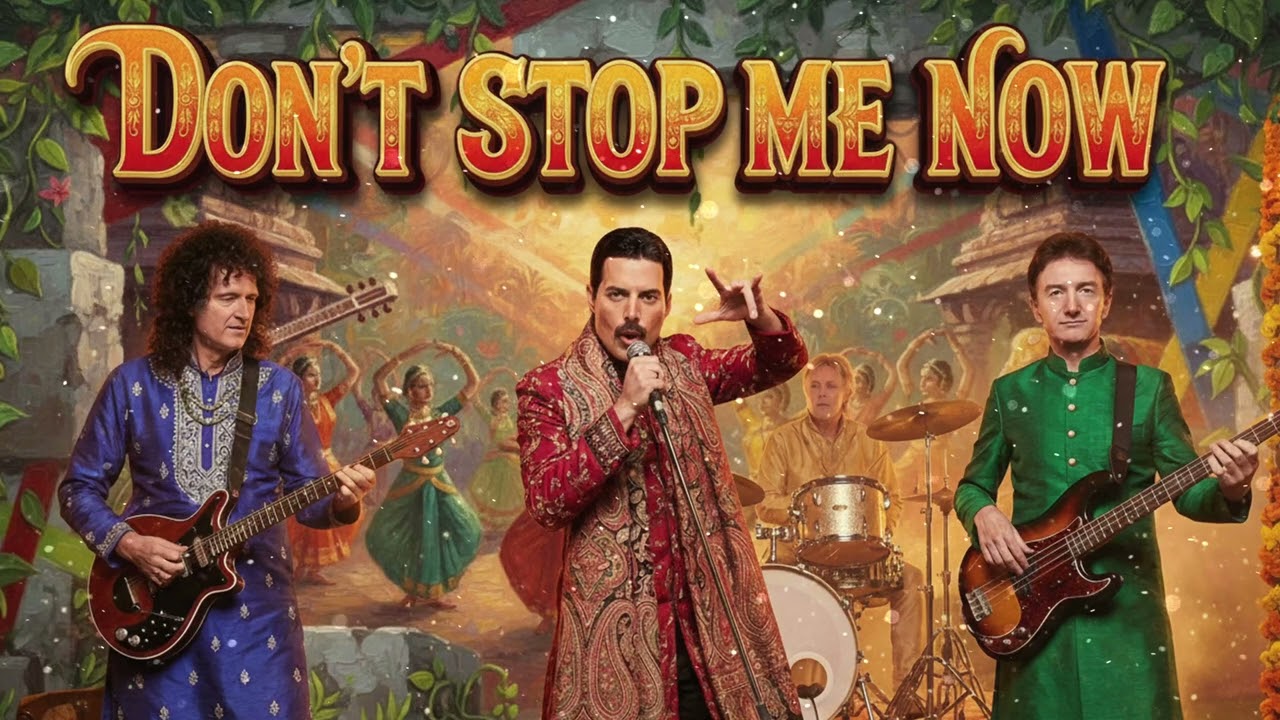QUITE LIKE BOLLYWOOD — Don’t Stop Me Now (FEEL-GOOD ANTHEM) 💃🪔⚡