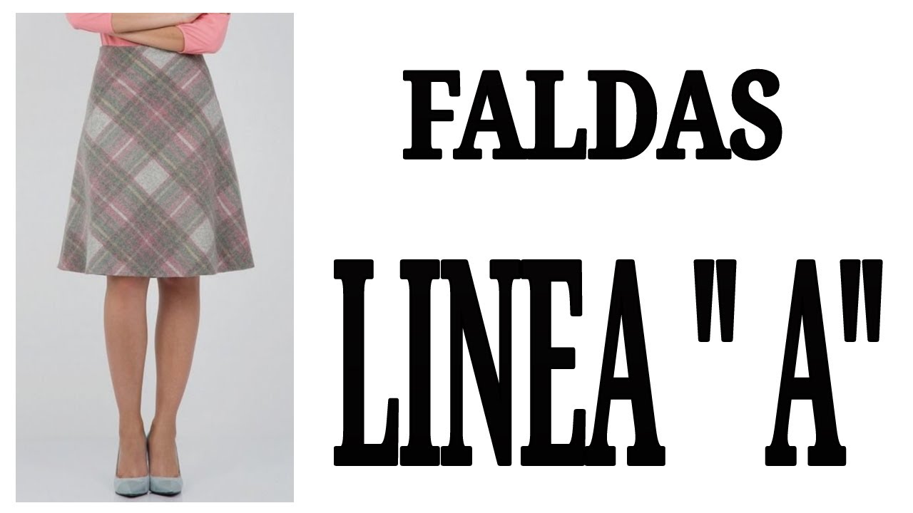 COMO HACER UNA FALDA LINEA "A" DE MANERA FACIL