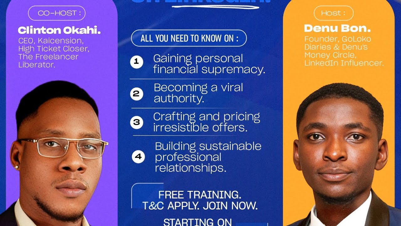 Liberation Conference -- Day 3 | Becoming A Viral Authority 1 | Denu Bon | Clinton Okhai