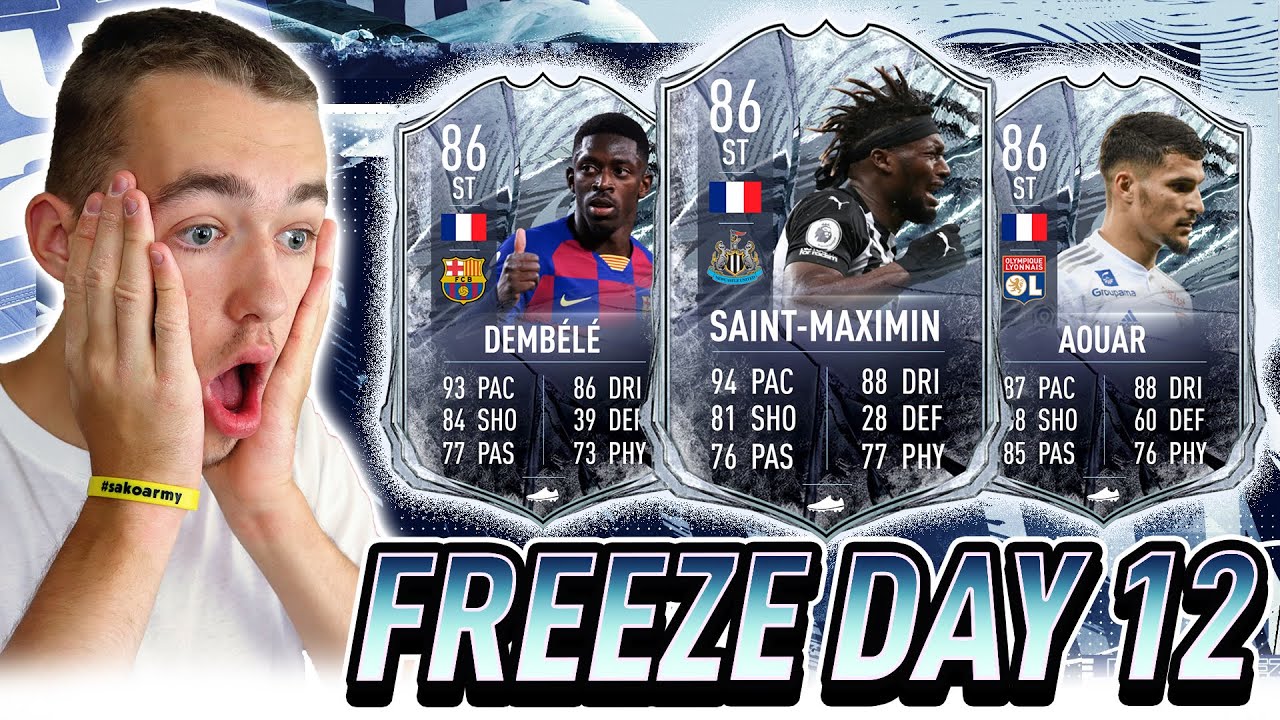 FREEZE DEMBEL&Eacute; & MAXIMIN! 🤯 FUT FREEZE DAY 12 🥶