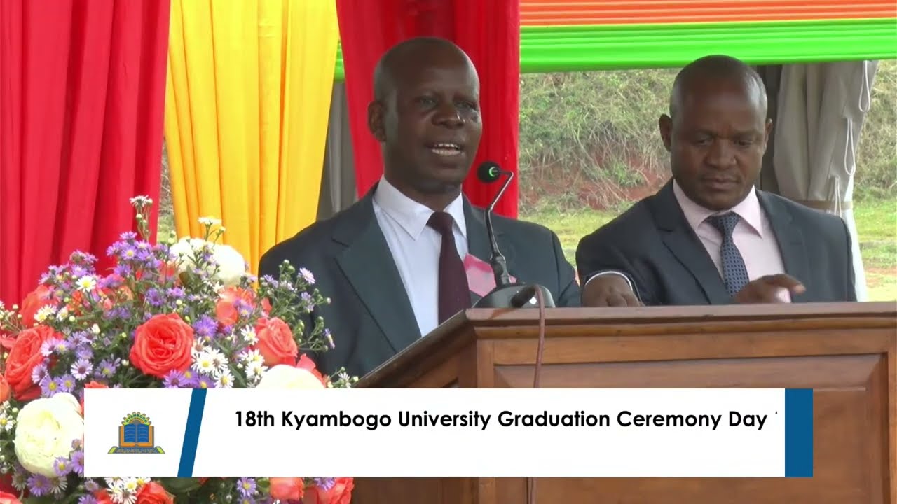 18th Kyambogo University Graduation  Ceremony Day 1 - Live