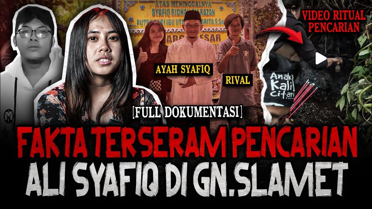 VIRAL..! (FULL DOKUMENTASI) DETIK - DETIK ALI SYAFIQ DITEMUKAN DI GUNUNG SLAMET 
