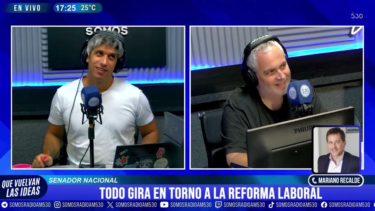 ENTREVISTA a MARIANO RECALDE - QUE VUELVAN LAS IDEAS - AM 530