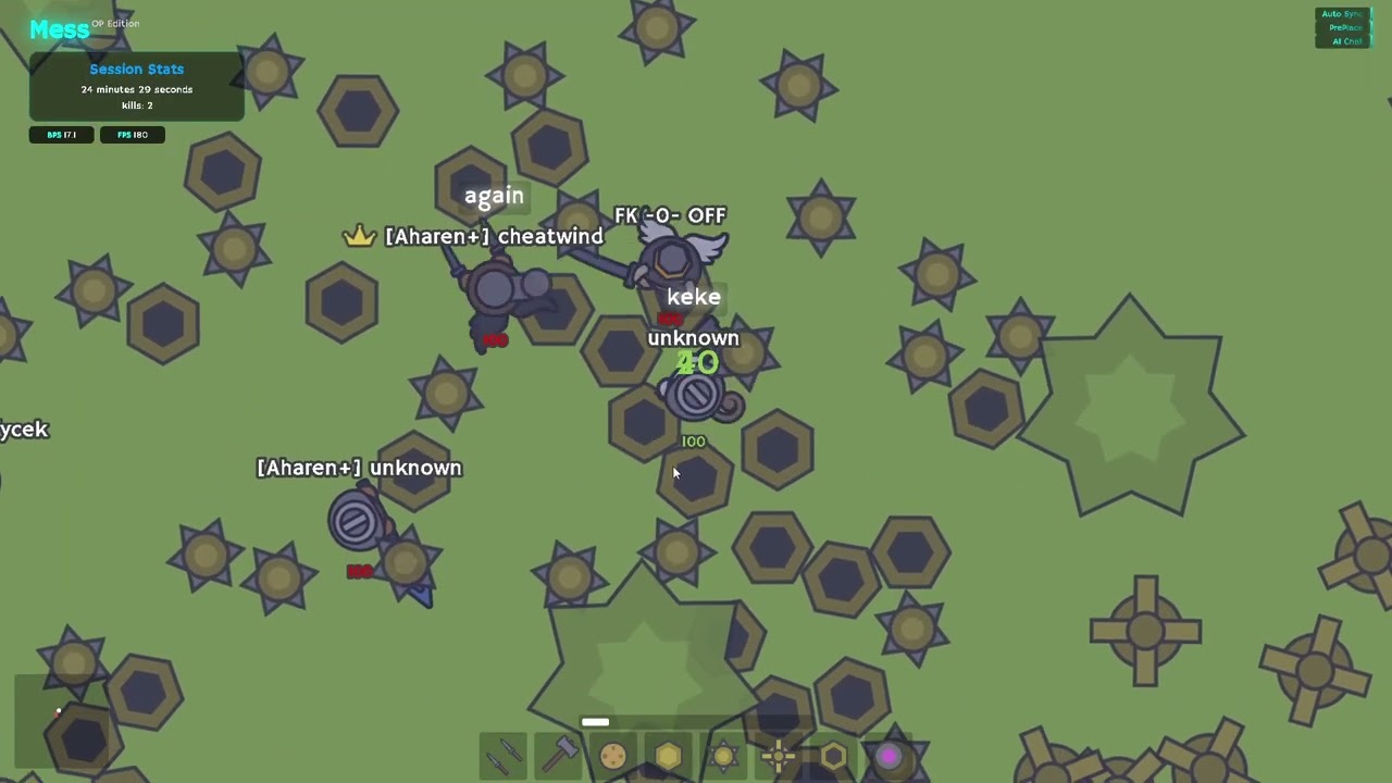 MooMoo.io Mess Mod Showcase (ill do better showcase)