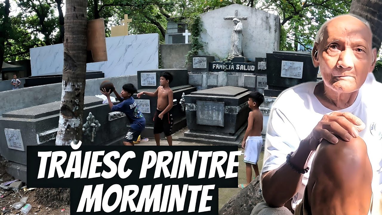 2000 de Oameni TRAIESC IN CIMITIR SI DORM PE MORMINTE | Realitatea NEDREAPTA din Filipine