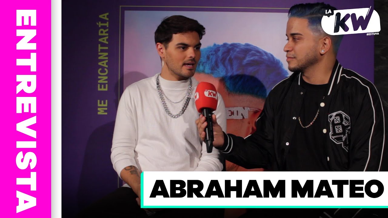 Abraham Mateo presenta su tema junto a Belinda 'Me Encantaría' | La KW