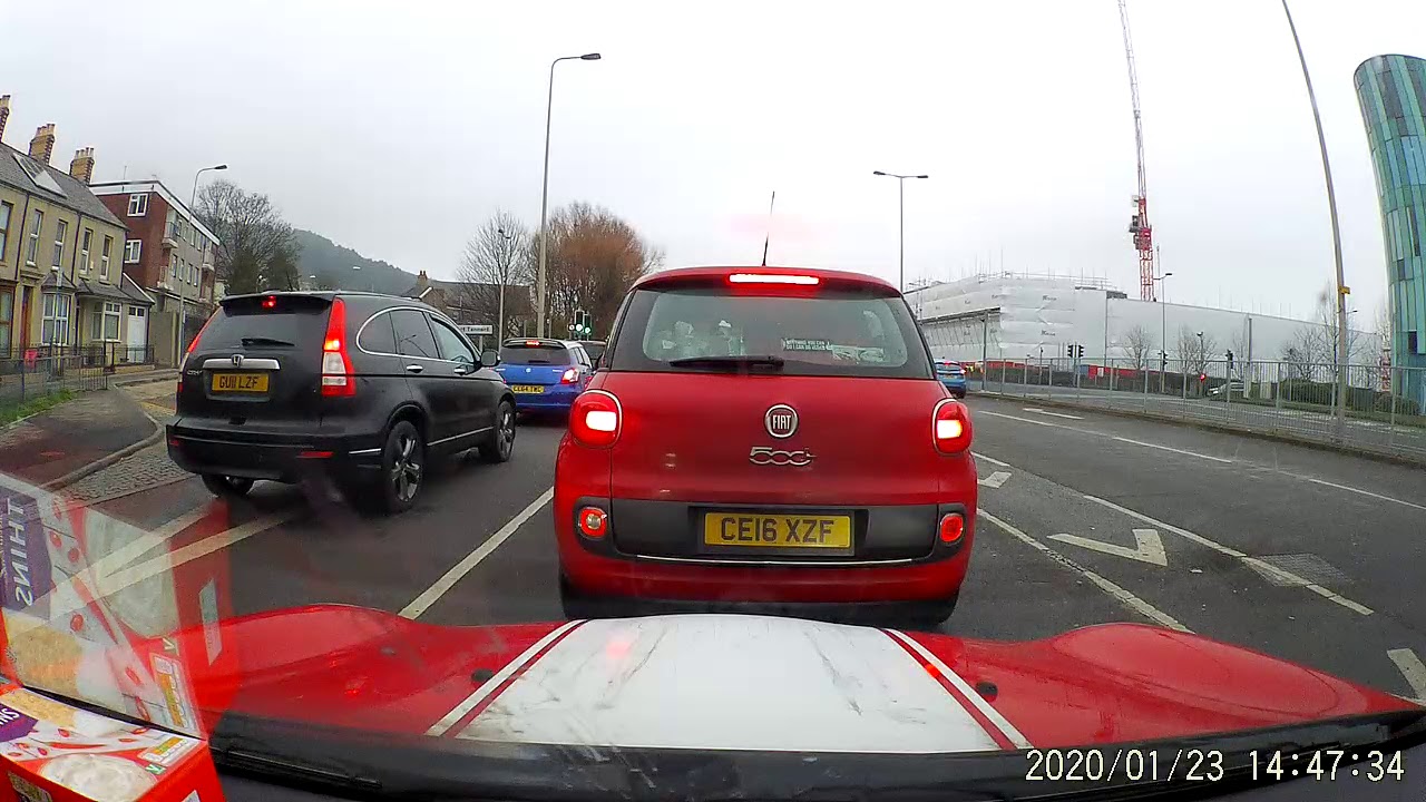 Swansea to Cardiff M4 23/01/2020