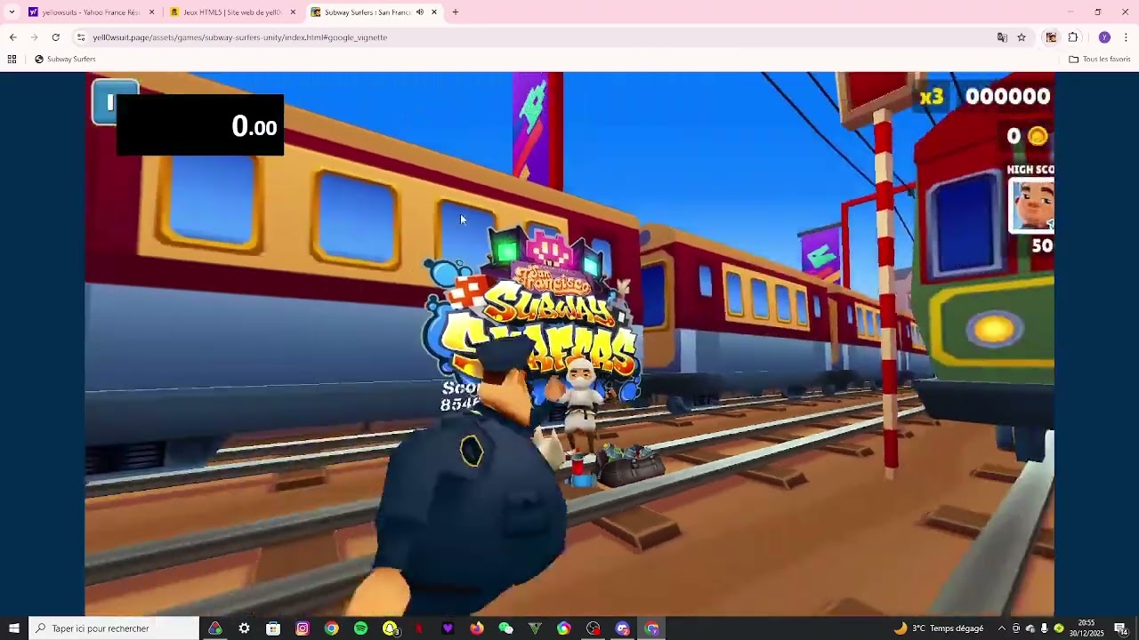 Tuto Subway Surfers Pc (Touche,pièces illimites,clés illimitée,timer,clavier)