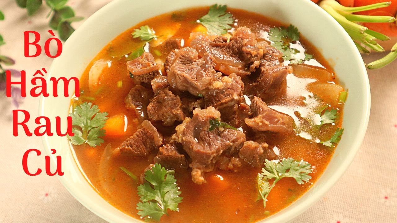 Cách làm Bò Hầm Rau Củ | Nữ Nhi Food 136