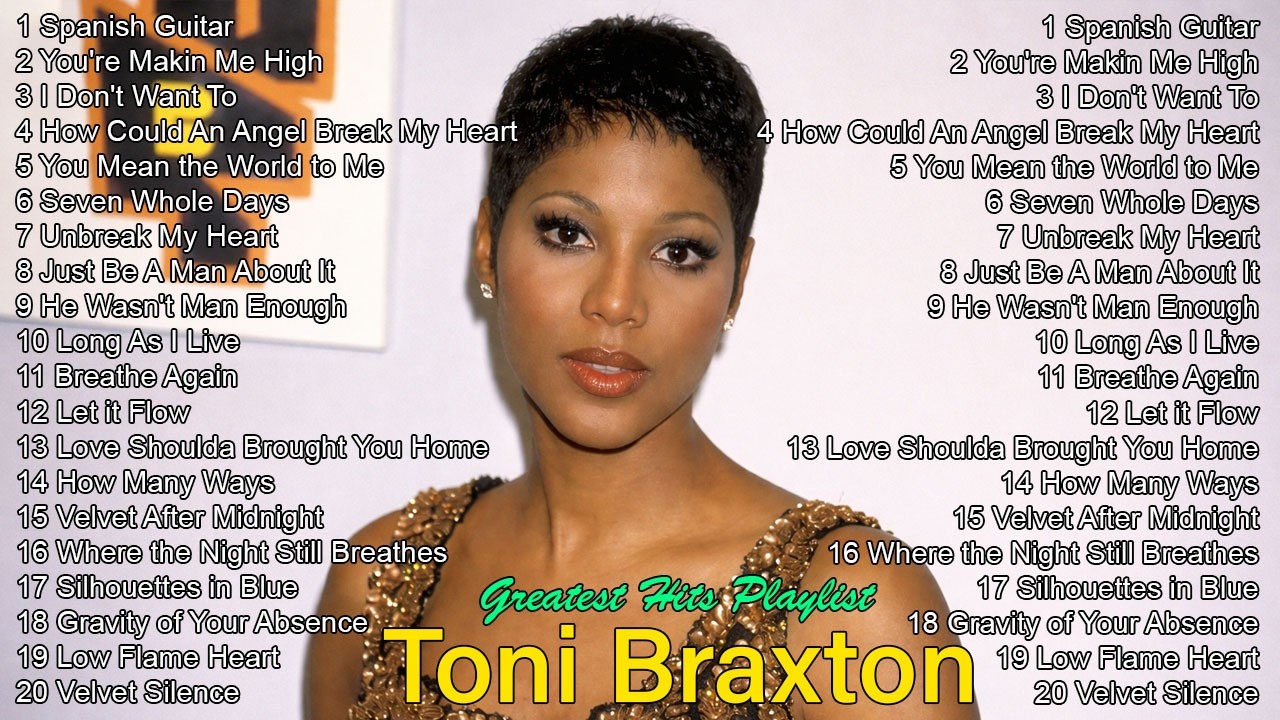 Toni Braxton Ultimate Love Ballads – 20 Timeless 90s R&B Songs for Broken Hearts 💕