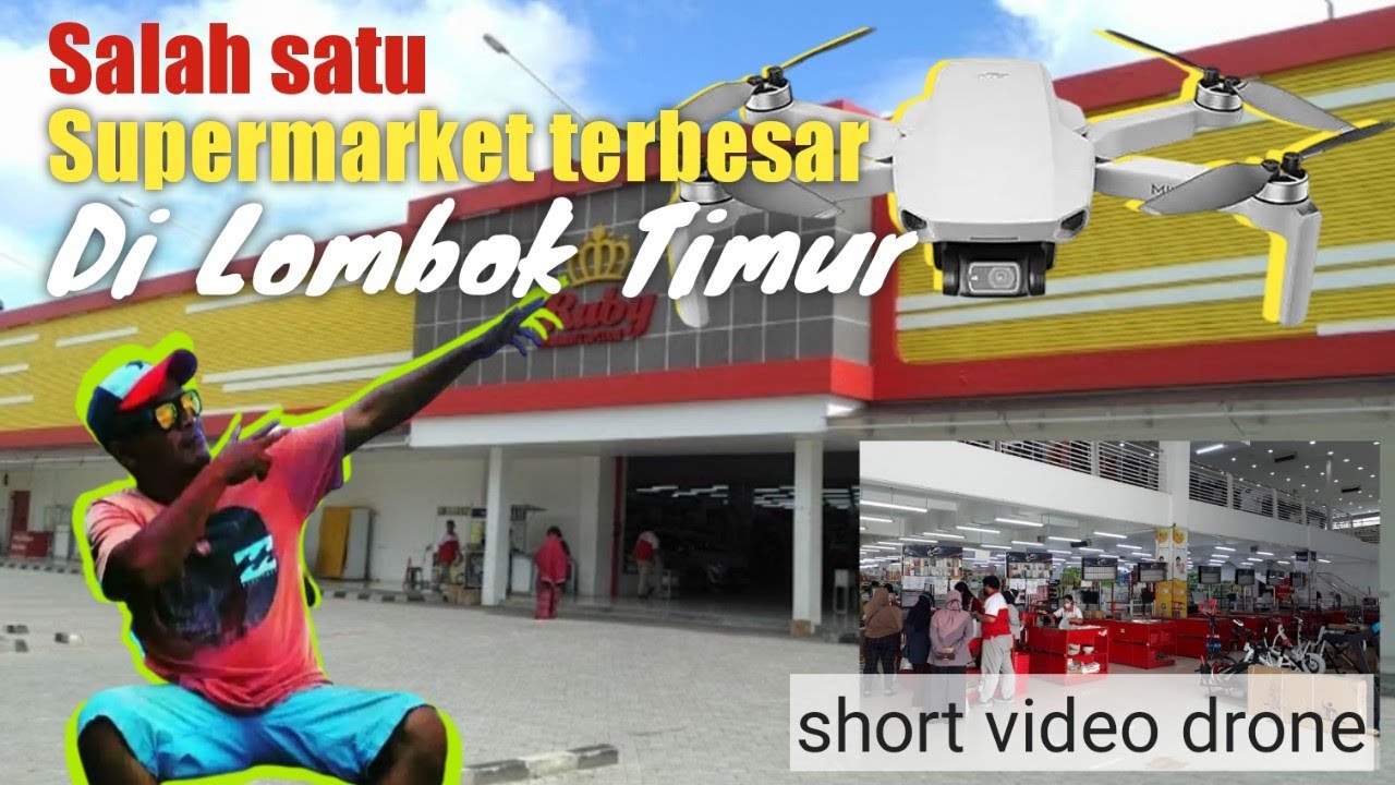 Dji Mavic Mini2 || Ruby supermarket shot video drone#mavicmini #dji #drone
