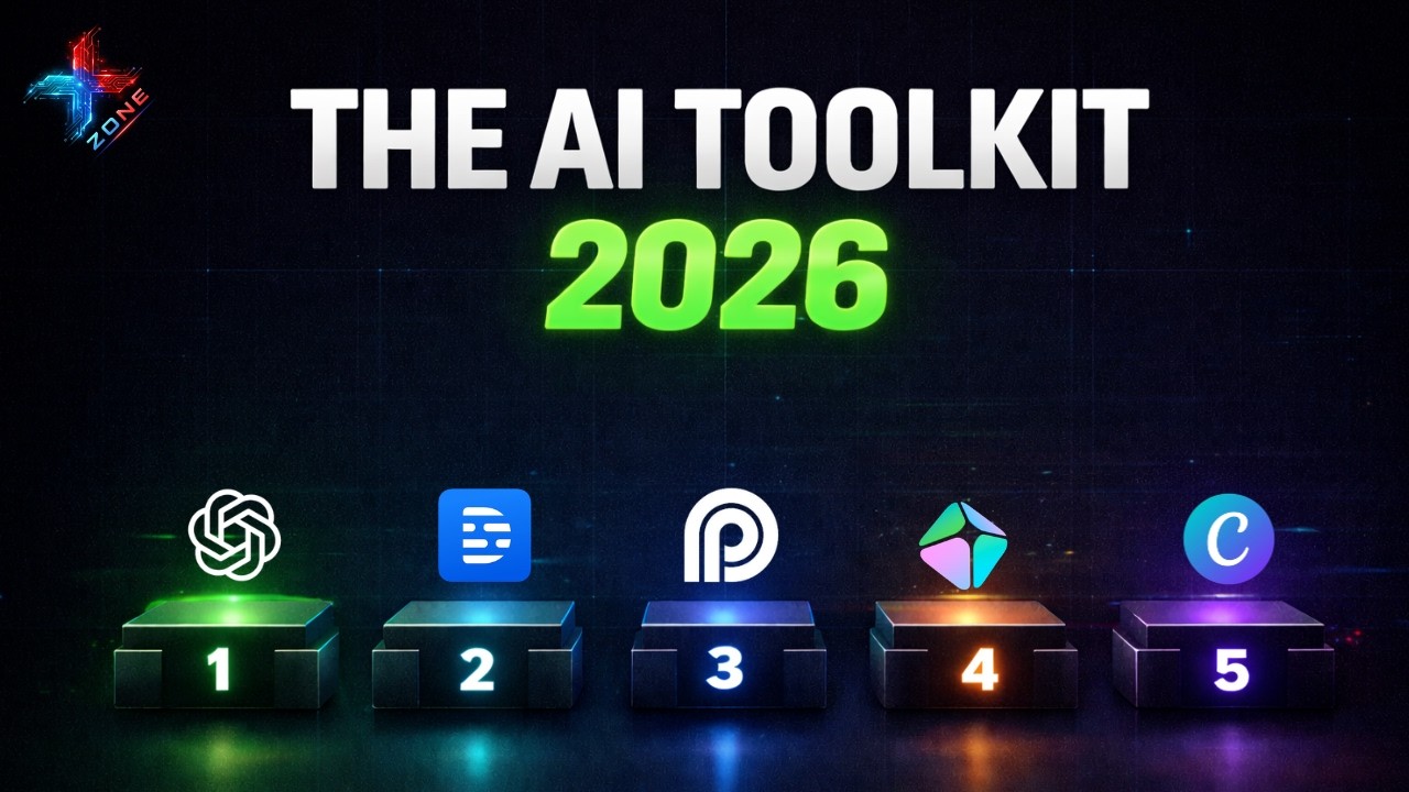5 AI Tools Every Content Creator NEEDS in 2026 (Work Smarter, Not Harder)