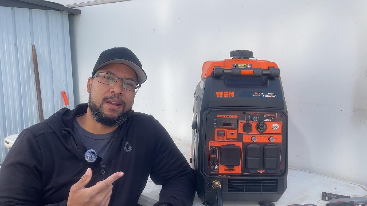 UNBOX AND REVIEW THE NEW WEN DF4801X QUIET DUAL FUEL INVERTER GENERATOR