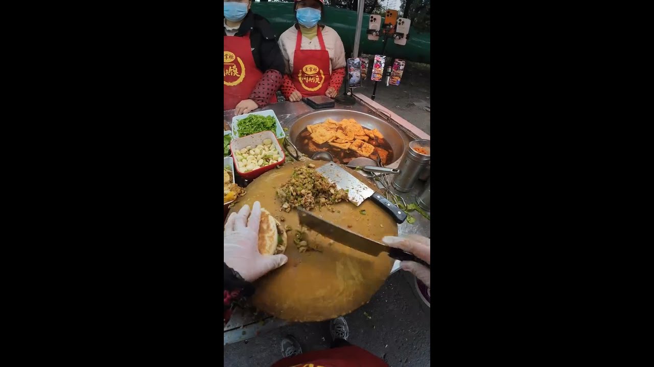🔴 LIVE: Juicy Pork Roujiamo Fresh Off the Grill | China Street Food in Action | POV