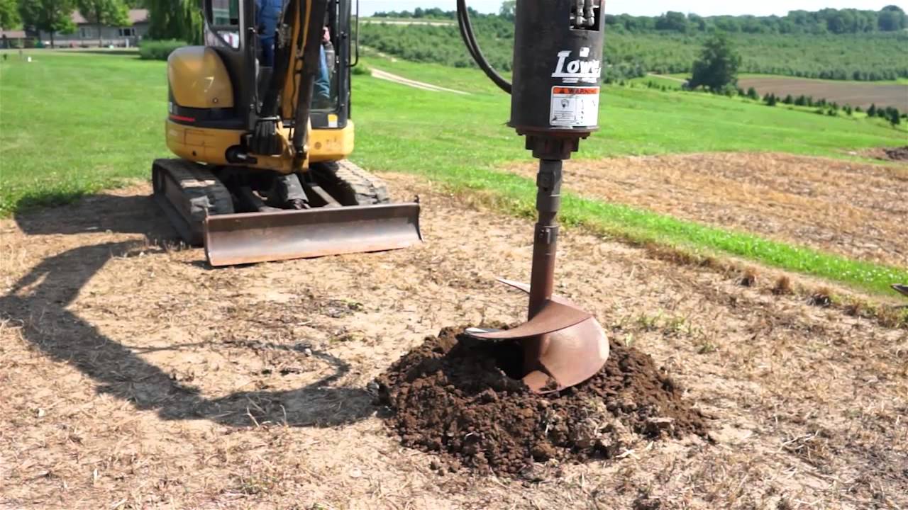 Lowe Gear Reduction Auger Drive