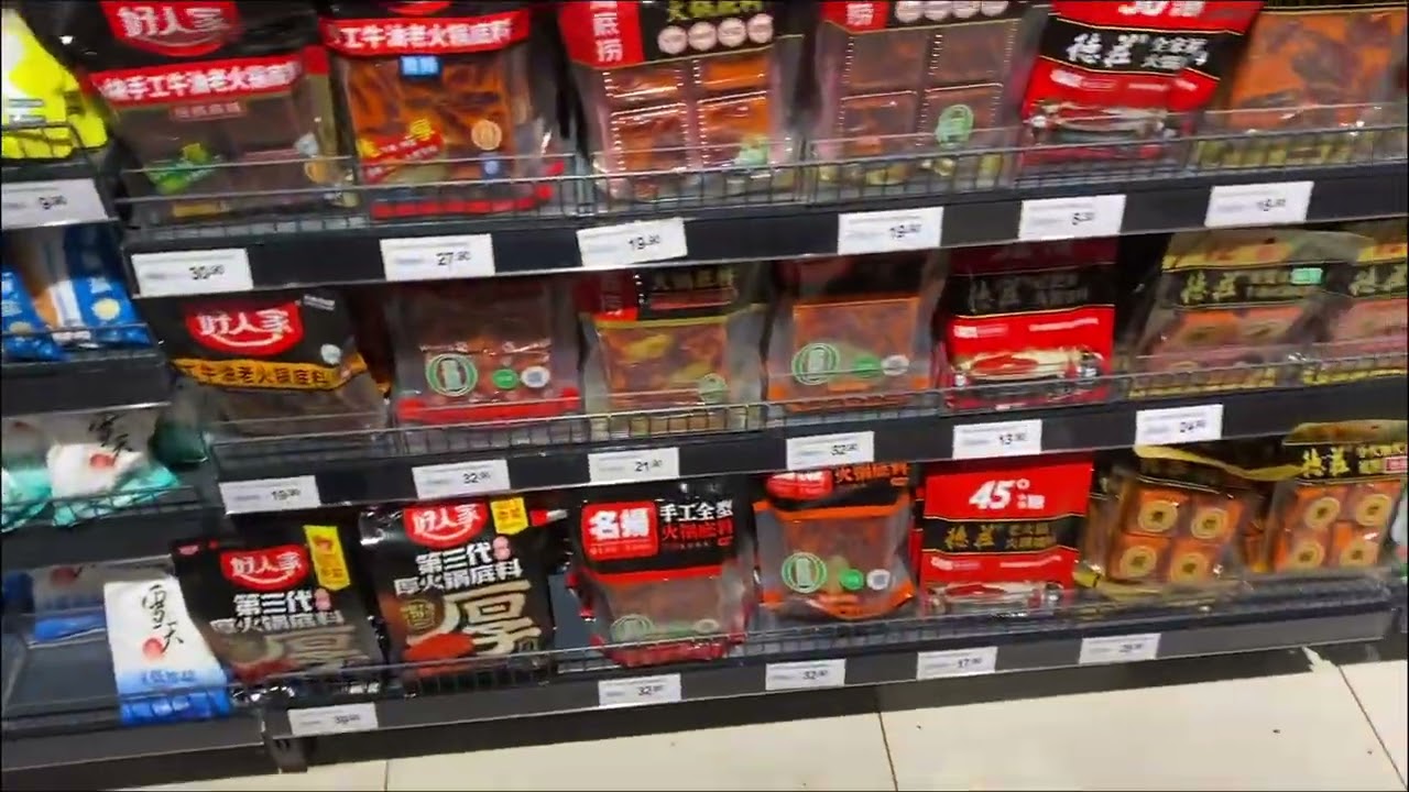 Living in China how u grocery shop