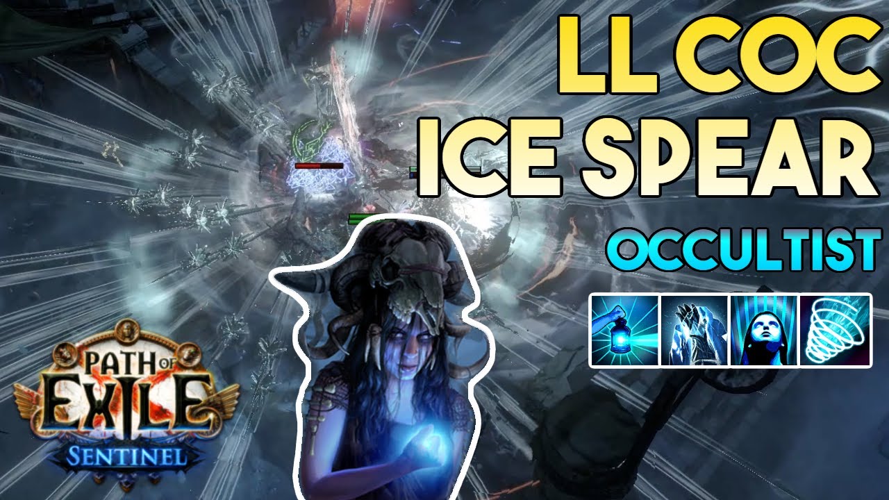 [3.19] CoC Ice Spear Build | Occultist | Lake of Kalandra | Path of Exile 3.19