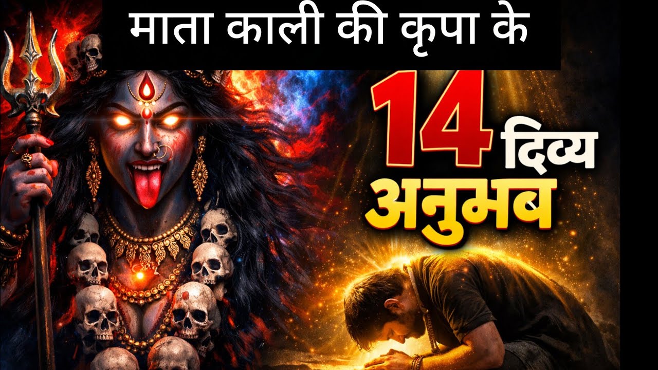 जिन पर माता काली प्रसन्न होती हैं, उन्हें मिलते हैं ये 14 दिव्य अनुभव